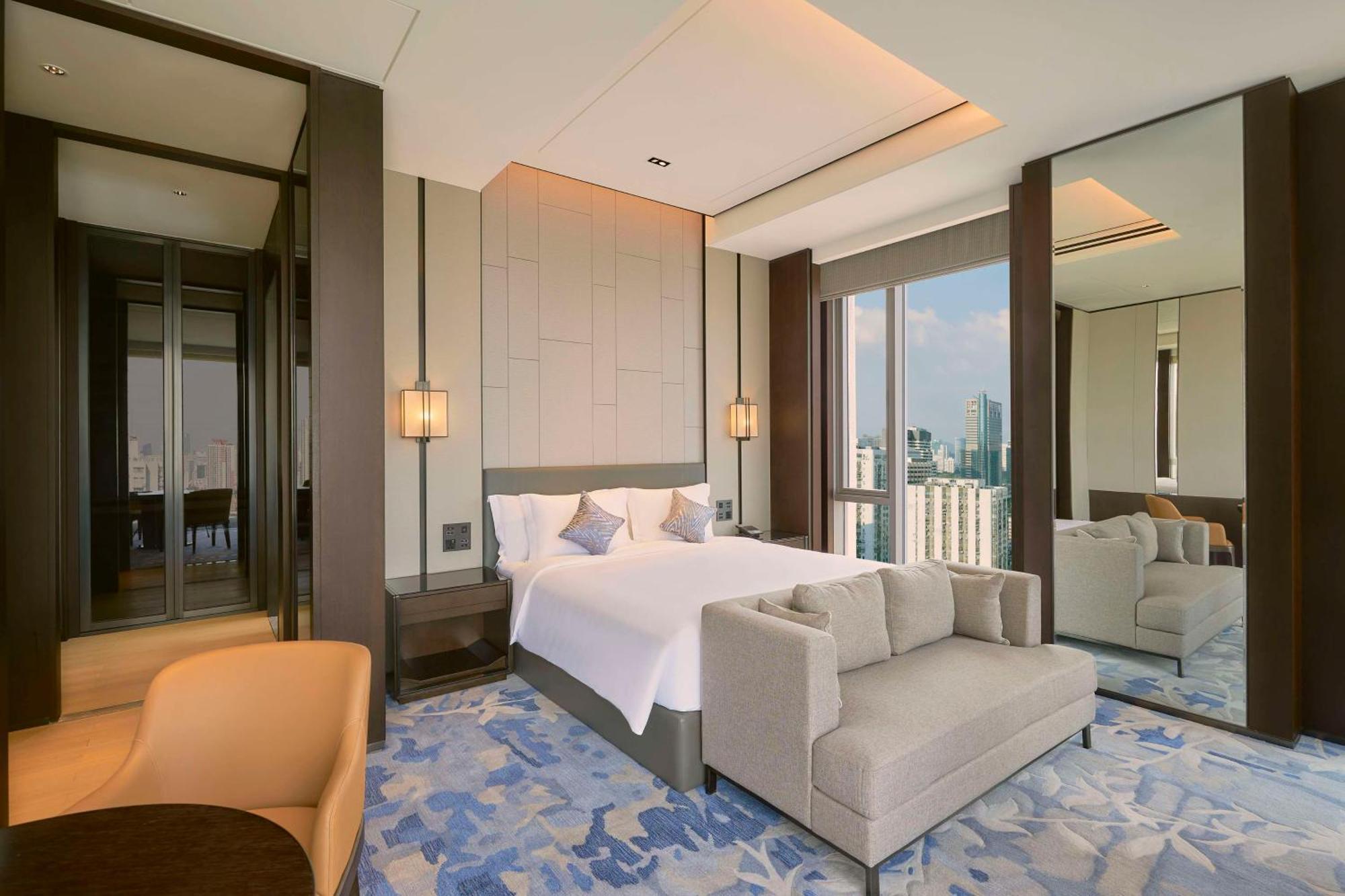 Kempinski Residences Guangzhou - Free Shuttle Between Hotel And Exhibition Center During Canton Fair & Exhibitor Registration Counter Extérieur photo