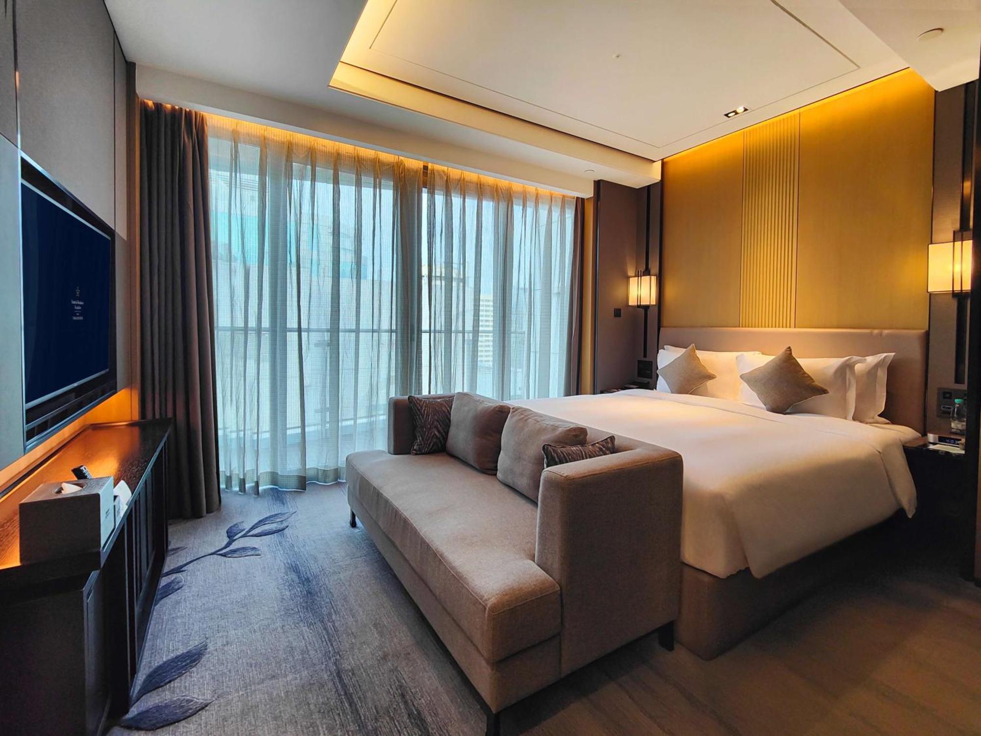 Kempinski Residences Guangzhou - Free Shuttle Between Hotel And Exhibition Center During Canton Fair & Exhibitor Registration Counter Extérieur photo