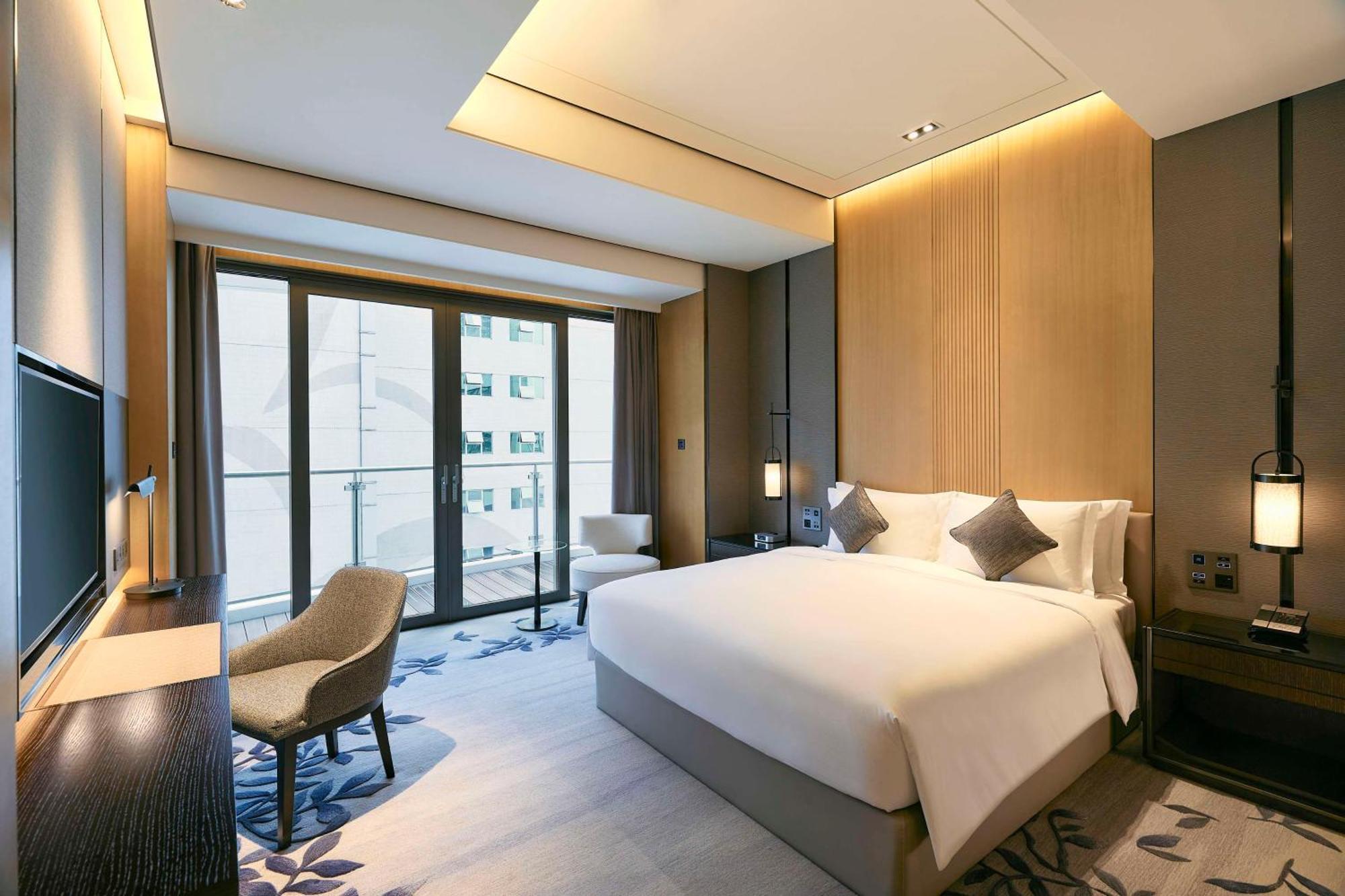 Kempinski Residences Guangzhou - Free Shuttle Between Hotel And Exhibition Center During Canton Fair & Exhibitor Registration Counter Extérieur photo